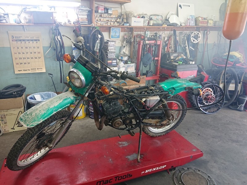 ハスラー125 修理のつづき Warlock Motorcycles Blog