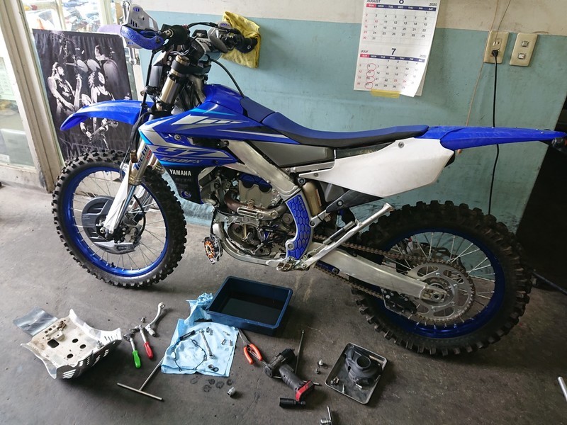 YZ250FX...GYTRフライホイール交換etc: WARLOCK MOTORCYCLES BLOG